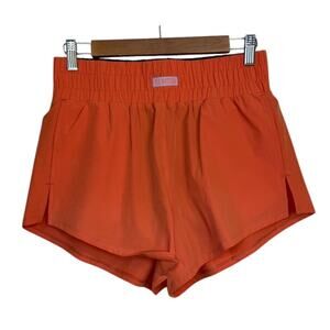 NWT PE Nation Shorts Women Small Melon‎ Orange Oakmount Cardio Running Workout